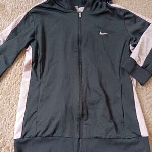 NIKE ジップアップパーカー レディース ブラック