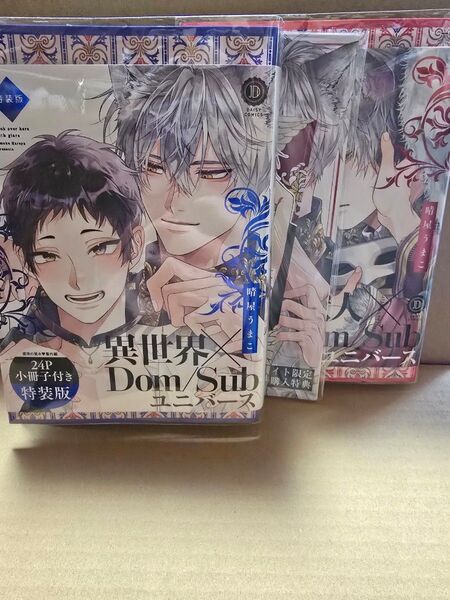 こっち向いてグレア 上下 晴屋うまこ アニメイト特典リーフレットペーパー