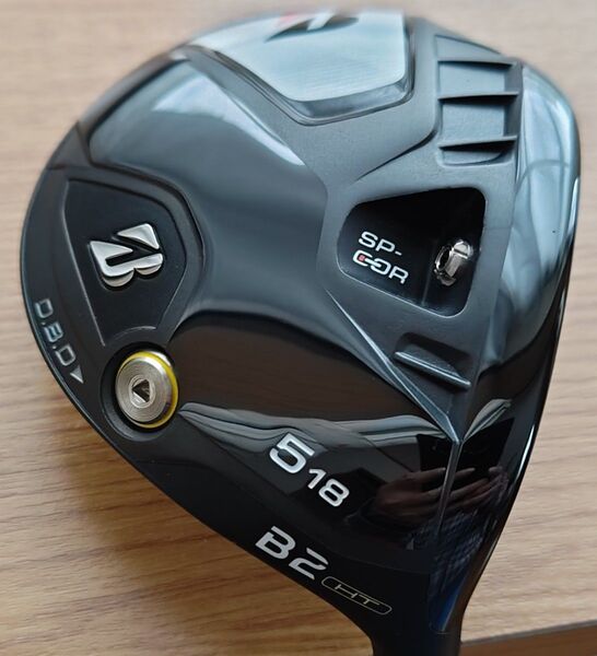 【ほぼ新品】 ブリヂストン B2HT フェアウェイウッド 5W 18度 TENSEI PRO BLUE 1K 50 (S)
