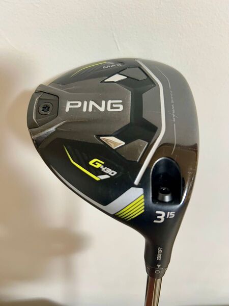 PING G430 MAX フェアウェイウッド 3W 15度 TOUR2.0 CHROME 65/S
