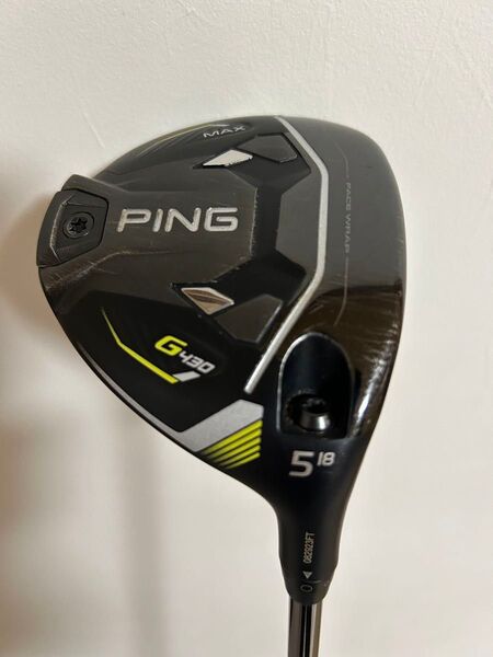 PING G430 MAX フェアウェイウッド 5W 18度 TOUR2.0 CHROME 65/S