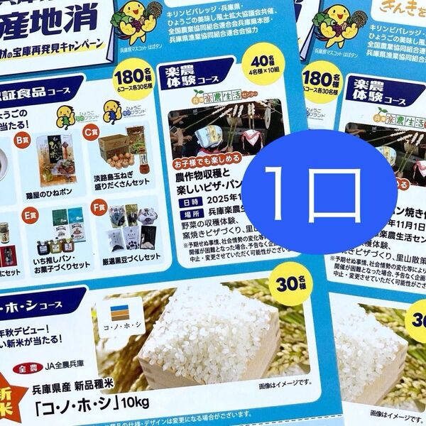 懸賞応募 兵庫のうまいもんが当たる!新米 明石だこ 鶏屋のひねぽん 淡路島玉ねぎ ピザ・パン焼き体験など レシート応募 はがき付き