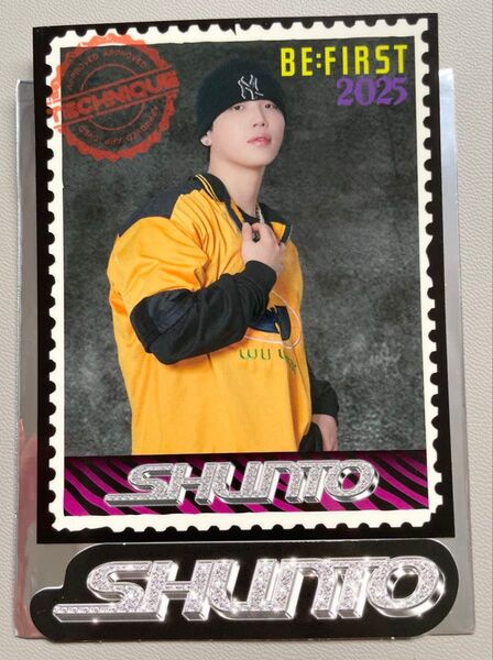 BE:FIRST GRIT シークレット ステッカー 2枚セット シュント SHUNTO
