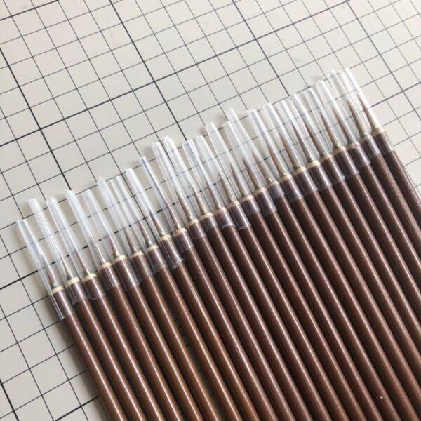 24本セット 絵画 日本画 イタチ硬毫小筆 面相筆 新品未使用