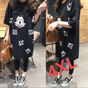 LUCA021 Tシャツワンピース 春夏 レディース 大きいサイズ ゆったり