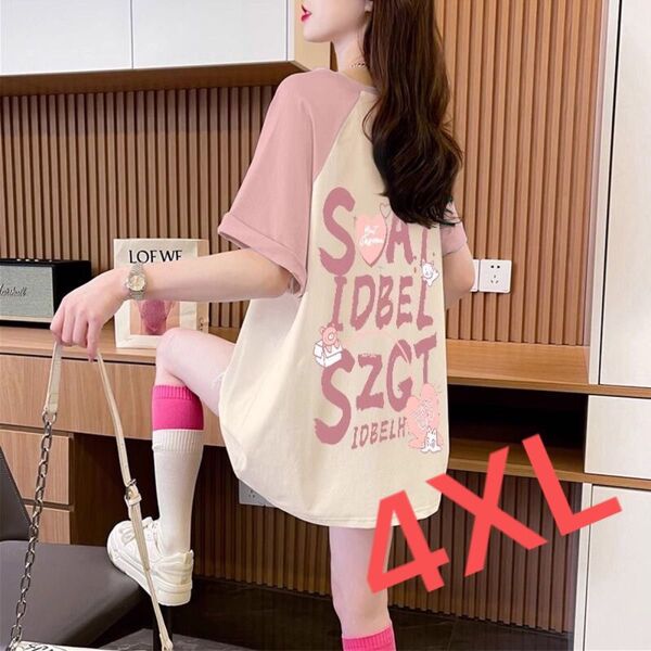 半袖tシャツ レディース トップス カットソー 夏 大きいサイズ LUFA111