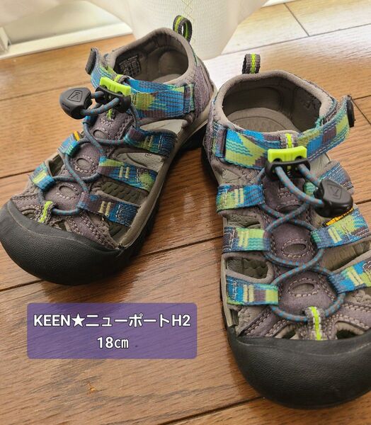 KEEN ニューポートH2 サンダル★18cm