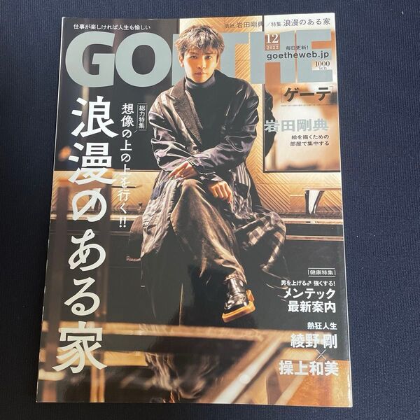 GOETHE ゲーテ 2022年12月号 岩田剛典