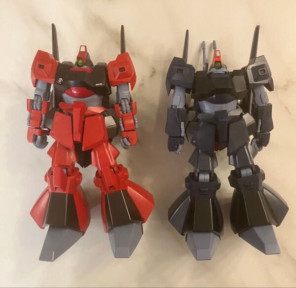 【2体セット】MG 1/100 リックディアス黒 クワトロバジーナ機 欠品あり 完成品 ジャンク 機動戦士Zガンダム