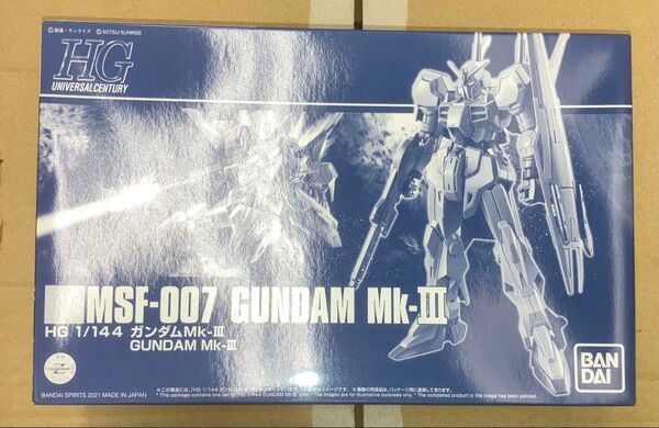HGUC MSF-007 ガンダムMk-III 「機動戦士Zガンダム MSV」 プレミアムバンダイ限定 未組立
