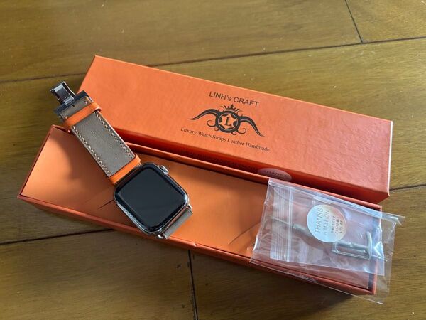 Apple Watch バンド牛皮 アップルウォッチベルト革レザー Dバックル