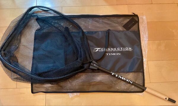 新品 ティモン TC ランディングネットラージ シャフトセット