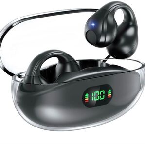 Bluetooth5.3 Bluetoothイヤホン 耳挟み型 耳挟み型 ワイヤレスイヤホン bluetooth イヤホン