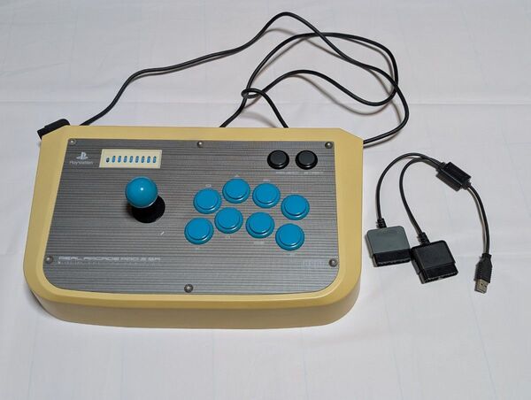 HORI RAP SA2 ps2用 アケコン 箱付き USB変換コネクタ付き