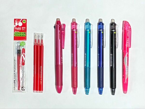 パイロット フリクション 多色ボールペン ボールペン 蛍光ペン 替え芯 セット まとめ売り
