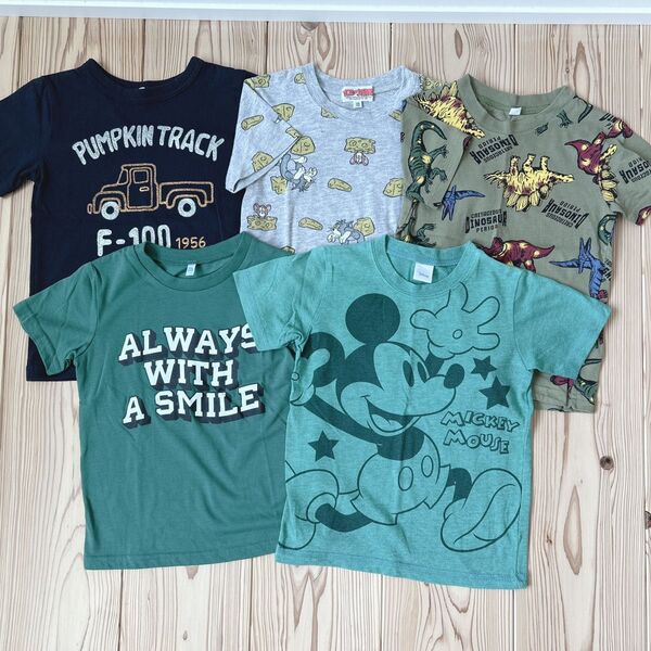 Tシャツ5枚セット110サイズ