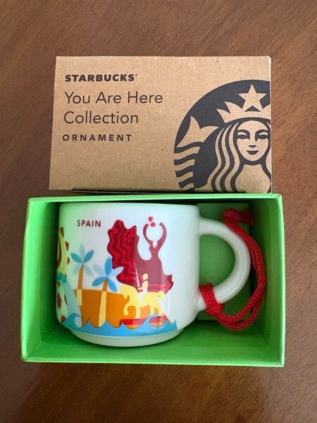 STARBUCKS スタバ オーナメント 海外限定 デミタスカップ スペイン You Are Here Collection希少品