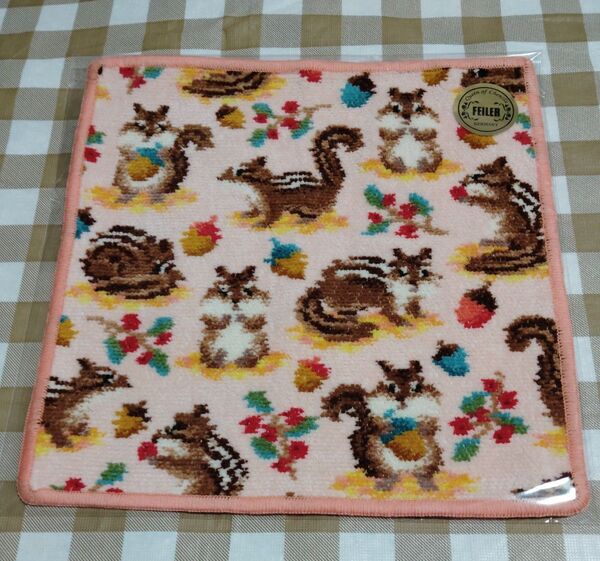 フェイラー ハンカチ シマシマリス 完売品