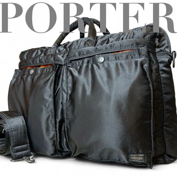 【超希少】 PORTER TANKER ポーター タンカー オーバーナイト 2way ボストンバッグ XL 2層 大容量 旅行