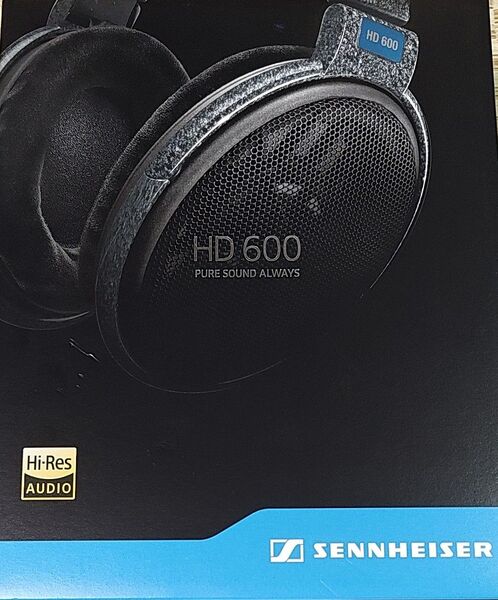 SENNHEISER HD600 ゼンハイザー 有線 ヘッドホン 中古品 動作確認済