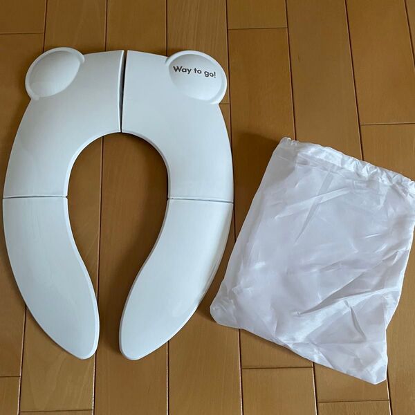 スリコ 折りたたみ補助便座 キッズ 持ち運び便座 トイトレ