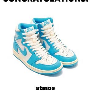 JORDAN BRAND AIR JORDAN 1 RETRO HIGH OG DK POWDER BLUE/DK