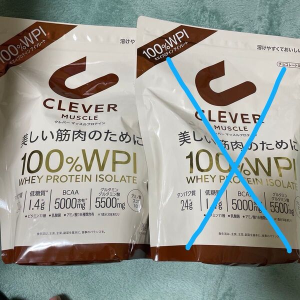 クレバー マッスルプロテイン チョコレート味 900g シェイカー付き