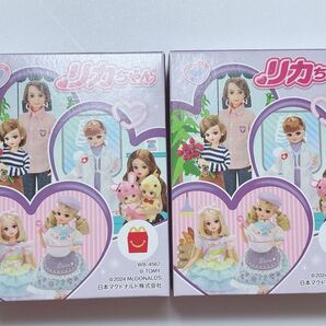 マクドナルド ハッピーセット リカちゃん あこがれのカフェパティシエ 2点セット