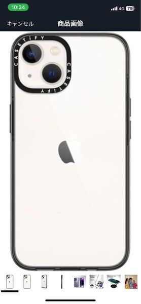 CASETiFY iPhone 14 ケース クリア
