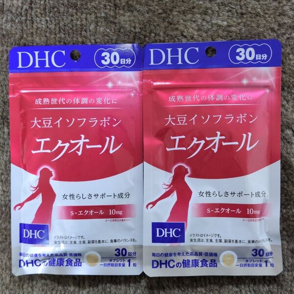 DHC 大豆イソフラボン エクオール 30日分×2個セット