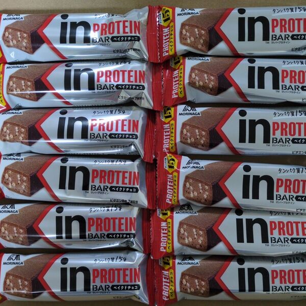 森永inバープロテイン ベイクドチョコ 12本セット
