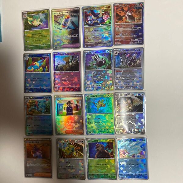 ポケモンカード テラスタルフェスex モンスターボール仕様 16枚