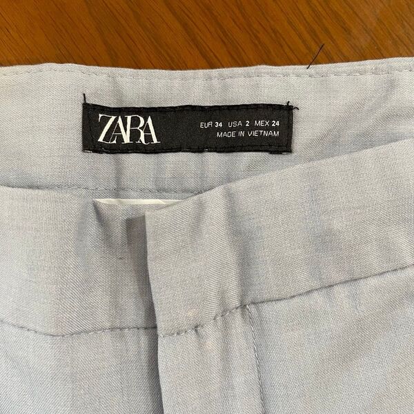 ZARA パンツ EUR34 USA2 MEX24 ブルー