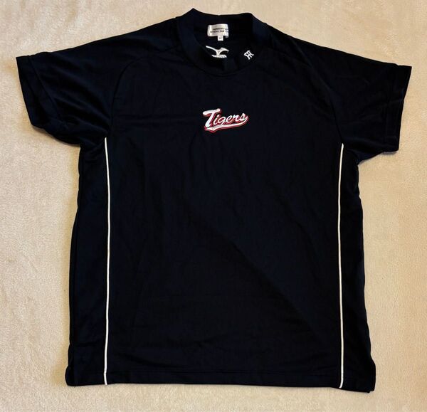 Mizuno 阪神タイガース 半袖 Tシャツ メンズM-L ブラック