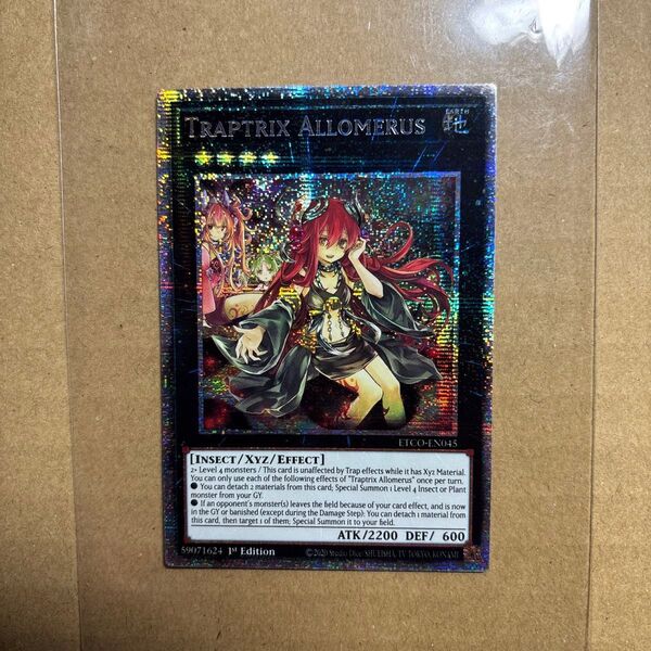 遊戯王 アロメルスの蟲惑魔 1st 英語版 スターライト