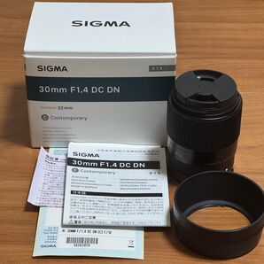 SIGMA 30mm F1.4 DC DN Contemporary eマウント