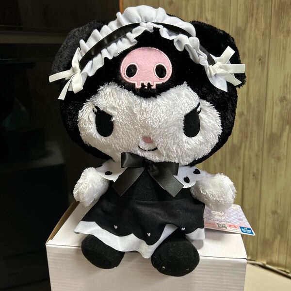 クロミ ぬいぐるみ メイド服 サンリオ アミューズメント景品 未使用