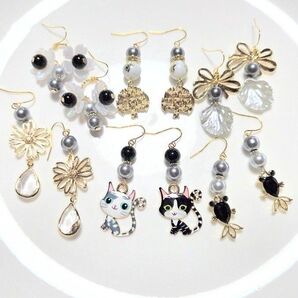 ハンドメイドピアスまとめ売り