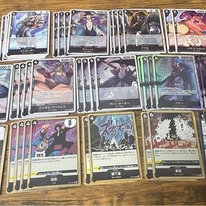 黒ティーチ構築済みデッキリーダーパラレル付き ワンピースカード