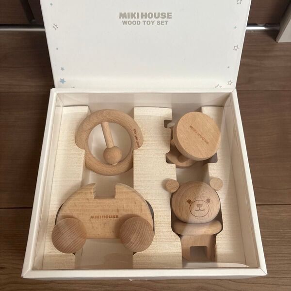 ミキハウス MIKI HOUSE 木のおもちゃ ウッドトイセット