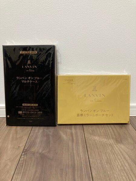 新品未開封品 雑誌付録 まとめ売り スプリングLANVIN en Bleu sweet スウィート ランバン オブ ブルー