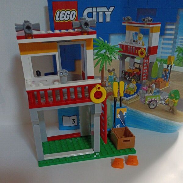 レゴ LEGO 60328の一部 ビーチの家