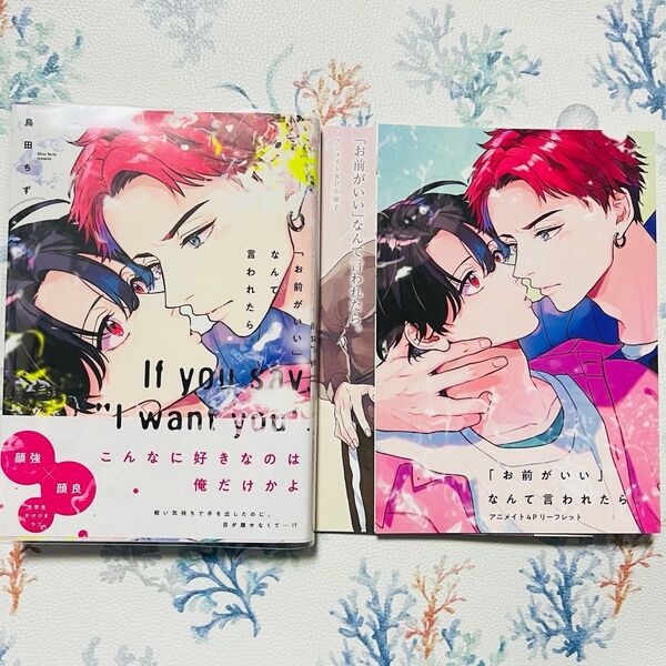 「お前がいい」なんて言われたら。 アニメイト 小冊子 リーフレット