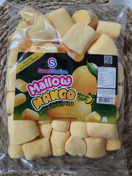マンゴー風味のマシュマロ