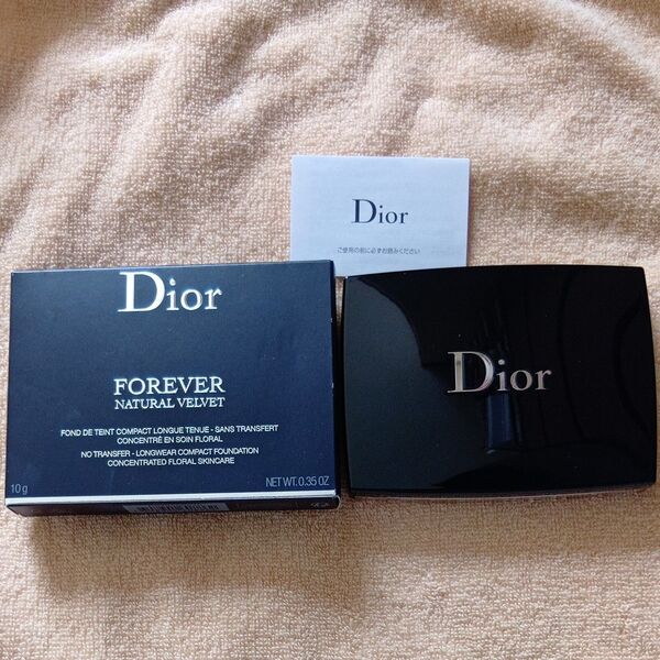 Dior ディオール スキン フォーエバーコンパクトナチュラル ベルベット パウダーファンデーション 1N