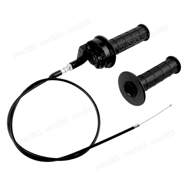 ハイスロットルセット キット ハイスロ アクセルワイヤー 1120mm ケイヒン ビッグキャブレター バイク ATV PWK 汎用