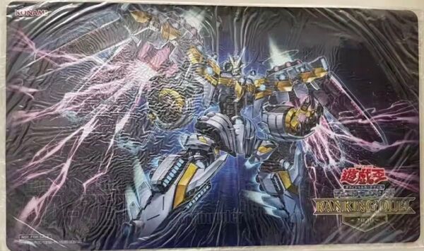 新品未使用 遊戯王 カード 天霆號アーゼウス プレイマット