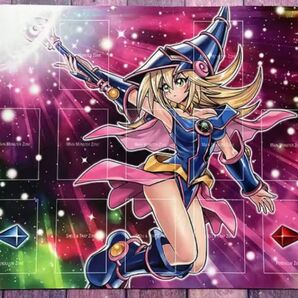 未使用新品 遊戯王 ブラックマジシャンガール カード プレイマット サプライ