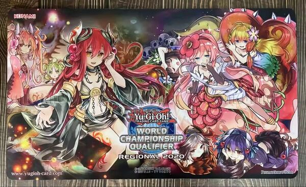 新品未使用 遊戯王 プレイマット フレシアの蟲惑魔