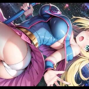 未使用新品 遊戯王 ブラックマジシャンガール カード プレイマット サプライ
